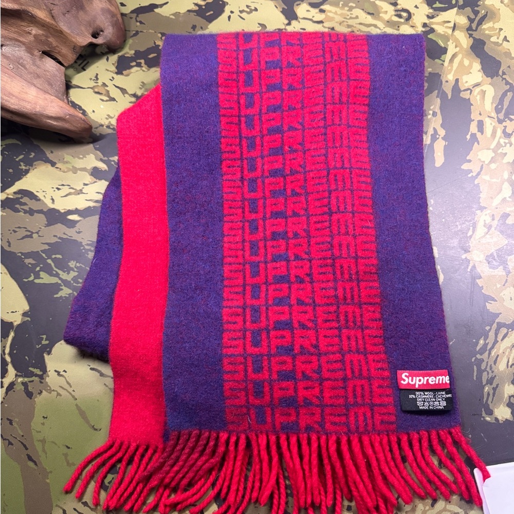Supreme wool scarf
